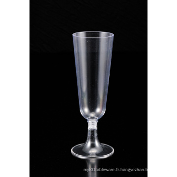 Injected PS Clear Champagne Glass Party Offer Produits de restauration Tumblers